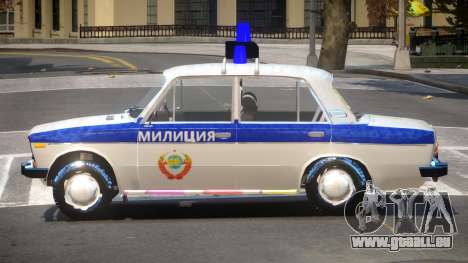 VAZ 2106 Police V1.0 pour GTA 4