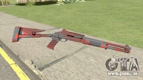 XM1014 Nukestripe Maroon (CS:GO) für GTA San Andreas
