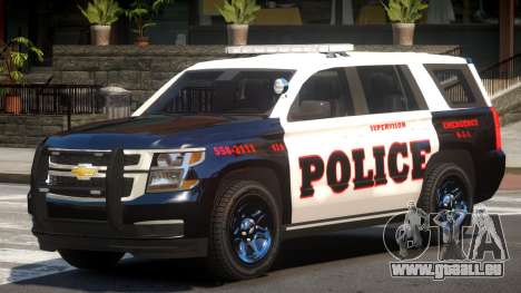 Chevrolet Tahoe Police V1.0 pour GTA 4