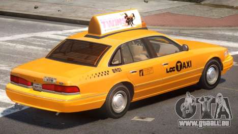Ford Crown Victoria Taxi V1.0 pour GTA 4