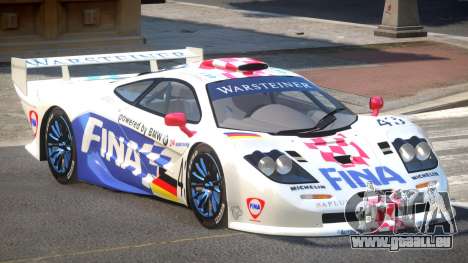 McLaren F1 GTR Le Mans Edition PJ1 pour GTA 4