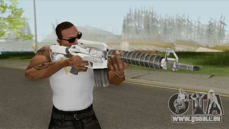 M4 (White) für GTA San Andreas