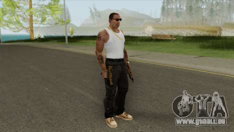 Micro SMG (Luxury Finish) GTA V Flashlight V1 pour GTA San Andreas