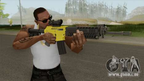SG-553 Yellow (CS:GO) für GTA San Andreas