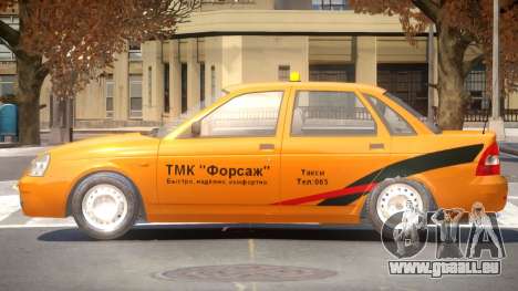 Lada Priora Taxi V1.0 pour GTA 4