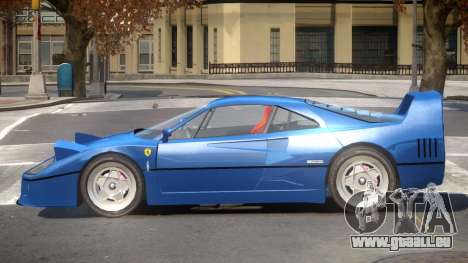1995 Ferrari F40 V1.0 pour GTA 4