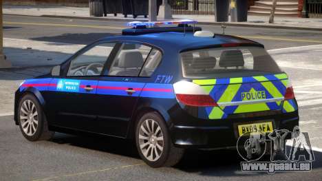 Vauxhall Astra Police V1.0 pour GTA 4