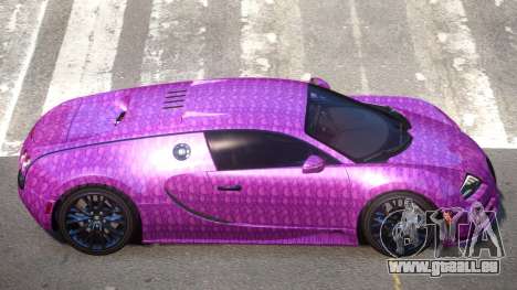 Bugatti Veyron 16.4 GT PJ2 pour GTA 4