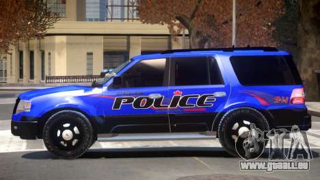 Ford Expedition Police V1.2 pour GTA 4