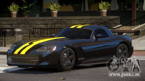 Dodge Viper RT Gold Strip pour GTA 4