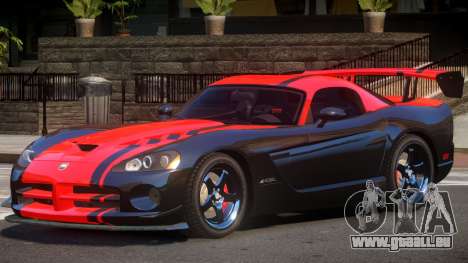 Dodge Viper SRT Spec V1.2 pour GTA 4