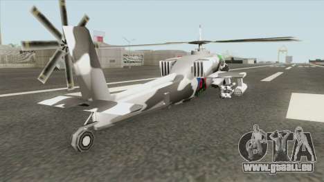 New Hunter Helicopter für GTA San Andreas