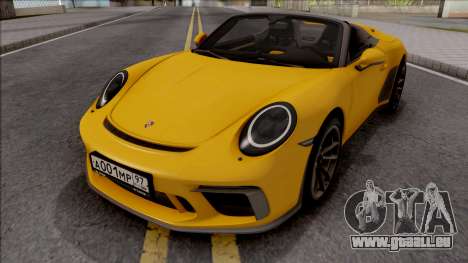 Porsche 911 Speedster 2020 für GTA San Andreas