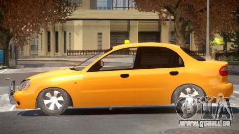 Daewoo Lanos Taxi V1.0 pour GTA 4