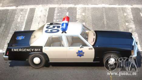 1987 Ford Crown Victoria Police V1.0 pour GTA 4