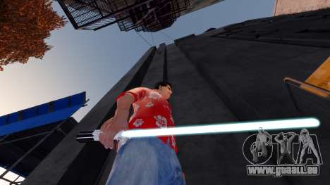 Anakin Skywalkers Lichtschwert aus Star Wars für GTA 4