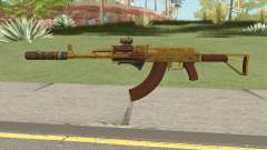 Assault Rifle GTA V (Three Attachments V6) pour GTA San Andreas