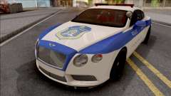 Bentley Continental GT Iranian Police v2 für GTA San Andreas