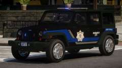 Jeep Wrangler Police V1.0 pour GTA 4