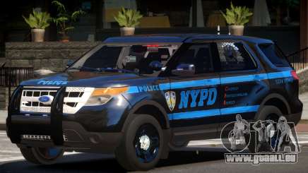 Ford Explorer Police V1.1 pour GTA 4