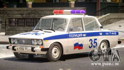 VAZ 2106 Police V1.1 für GTA 4