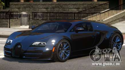 Bugatti Veyron 16.4 GT Black Edition für GTA 4