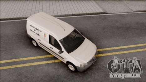 Dacia Logan MCV Van 2008 Medicina Legala für GTA San Andreas