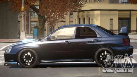 Subaru Impreza WRX Tuning pour GTA 4