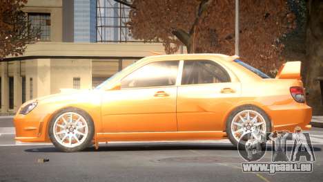 Subaru Impreza WRX GTI pour GTA 4