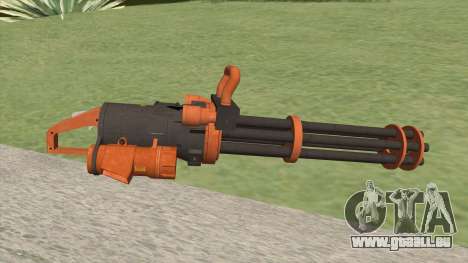Coil Minigun (Orange) GTA V für GTA San Andreas