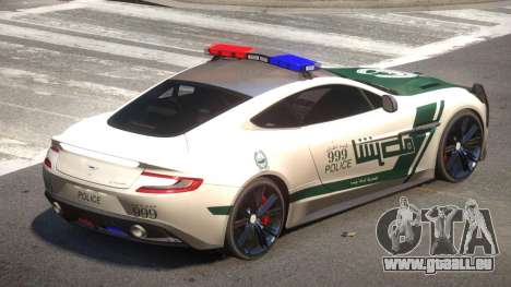 Aston Martin Vanquish Police V1.2 für GTA 4