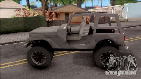 Jeep Wrangler 4x4 XL pour GTA San Andreas
