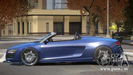 Audi R8 Roadster Tuning pour GTA 4