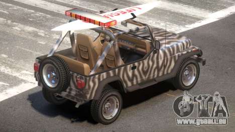 1988 Jeep Wrangler PJ4 pour GTA 4