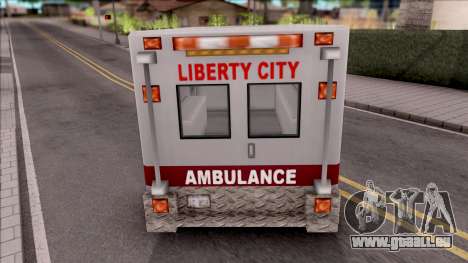GTA 3 Ambulance pour GTA San Andreas