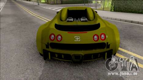 Bugatti Veyron 3B 16.4 pour GTA San Andreas