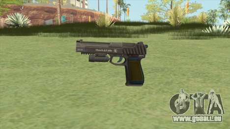 Pistol .50 GTA V (LSPD) Flashlight V1 für GTA San Andreas
