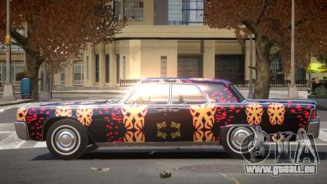 1961 Lincoln Continental PJ4 pour GTA 4