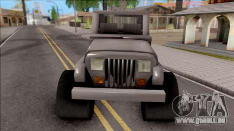 Jeep Wrangler 4x4 XL pour GTA San Andreas