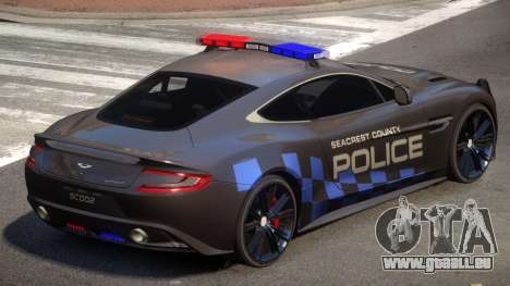 Aston Martin Vanquish Police V1.0 pour GTA 4