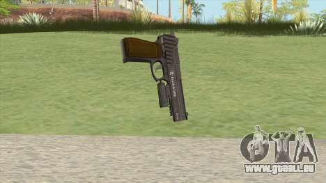 Pistol .50 GTA V (NG Black) Flashlight V1 pour GTA San Andreas