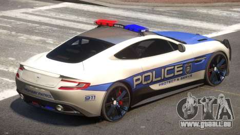 Aston Martin Vanquish Police V1.1 pour GTA 4