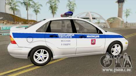 Ford Focus 2011 (Russian Police) pour GTA San Andreas
