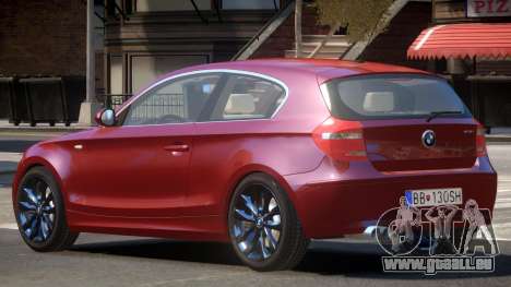 BMW E87 120i pour GTA 4