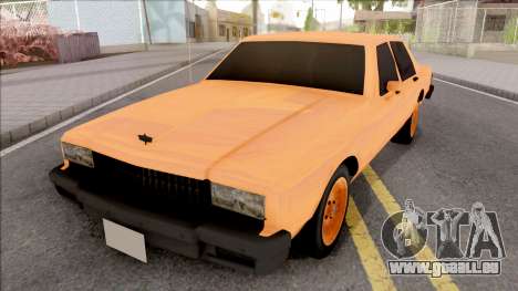 Chevrolet Caprice Orange pour GTA San Andreas