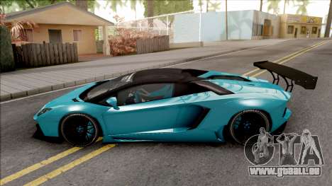 Lamborghini Aventador LP700-4 Roadster LW für GTA San Andreas
