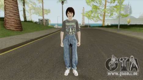 Yoko Suzuki Casual (Project Japan) für GTA San Andreas