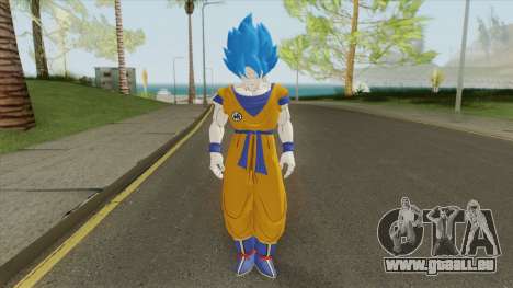 Goku (Super Sayains Bleu Evolution) für GTA San Andreas