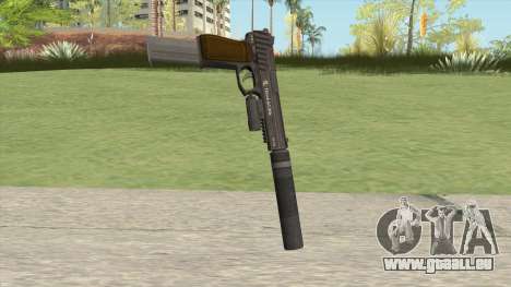 Pistol .50 GTA V (NG Black) Full Attachments für GTA San Andreas
