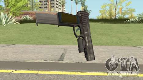 Pistol .50 GTA V (LSPD) Flashlight V2 pour GTA San Andreas